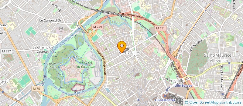 localisation de l'entreprise SAS VOTRE MAISON à LILLE