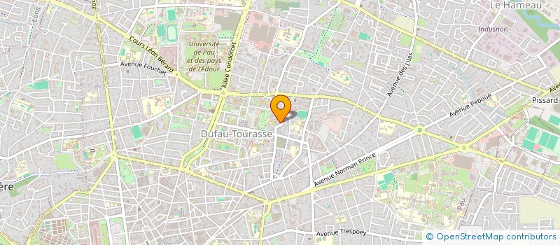 localisation de l'entreprise SAS VPA PRODUCTION à PAU