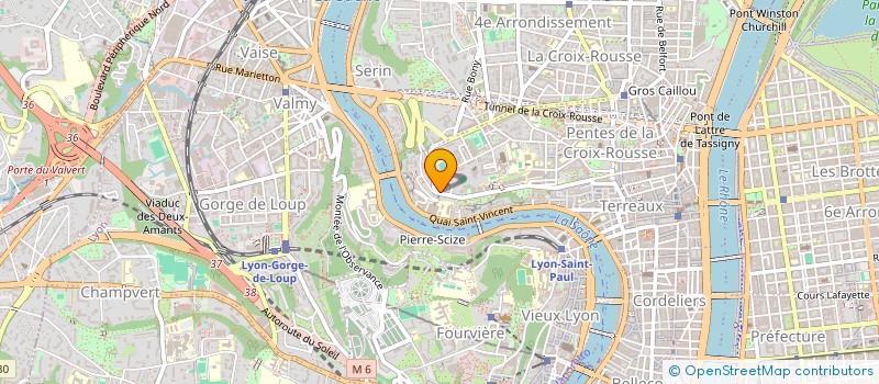 localisation de l'entreprise SAS VULLIEZ CONSULTING à LYON