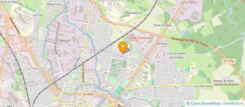 localisation de l'entreprise SAS VVP à BOURG-EN-BRESSE