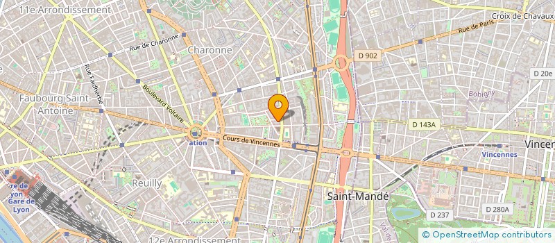 localisation de l'entreprise SAS W&S SERVICES  PARIS