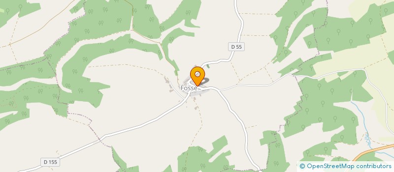 localisation de l'entreprise SAS WAO  FOSSE