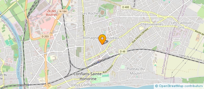 localisation de l'entreprise SAS WATTIAU  MAURECOURT