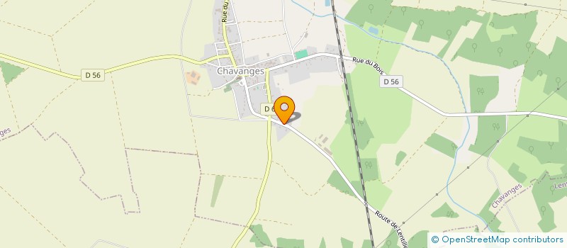 localisation de l'entreprise SAS WATY VJC  CHAVANGES