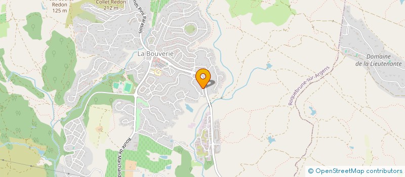 localisation de l'entreprise SAS WETYNC  ROQUEBRUNE-SUR-ARGENS