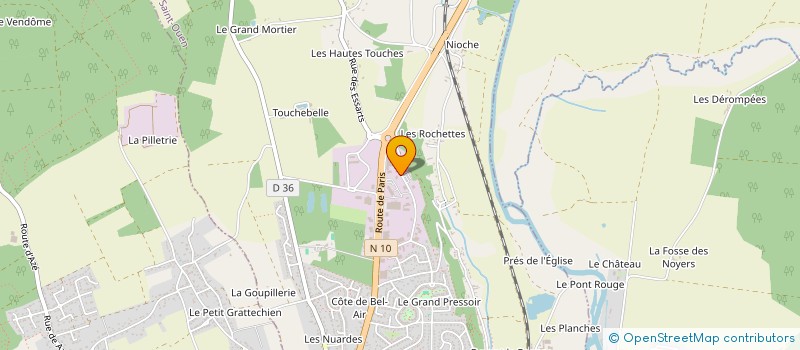 localisation de l'entreprise SAS WILLYCHRISLO  SAINT-OUEN