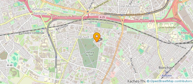 localisation de l'entreprise SAS WINWEB à LILLE