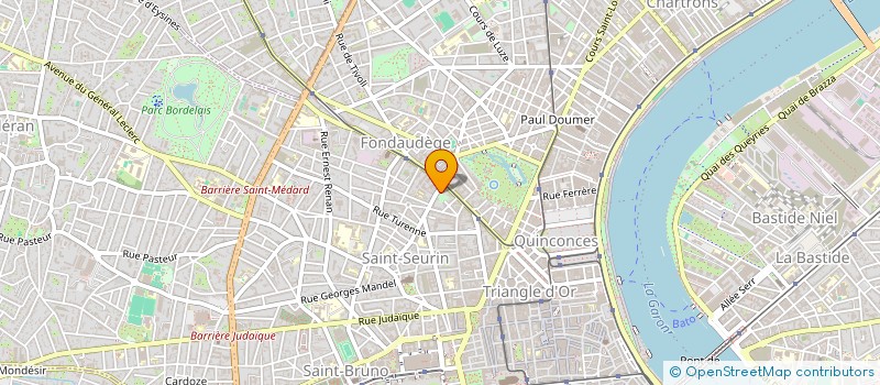 localisation de l'entreprise SAS WOLSEL à BORDEAUX