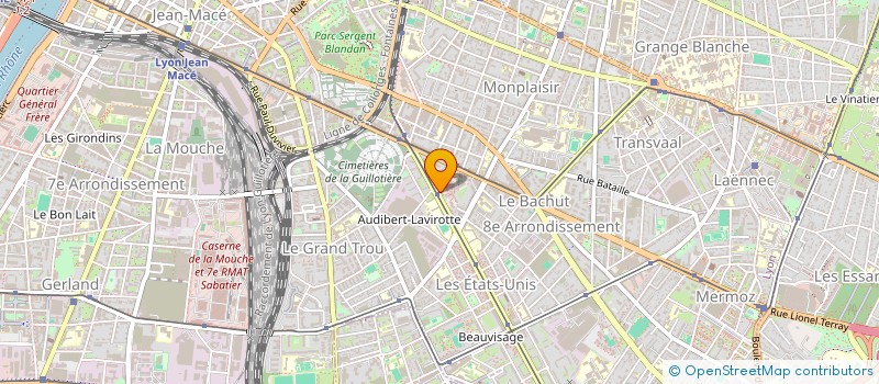 localisation de l'entreprise SAS WYGAR  LYON