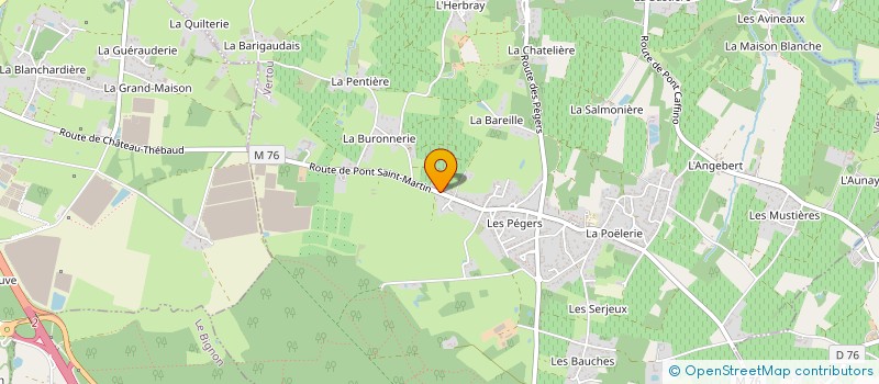 localisation de l'entreprise SAS XALY à VERTOU