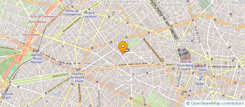 localisation de l'entreprise SAS Y  PARIS