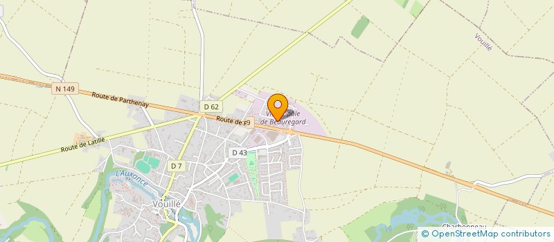 localisation de l'entreprise SAS YAMATE  VOUILLE