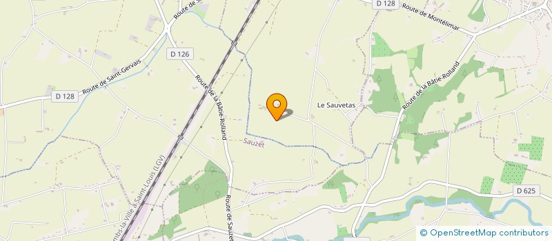 localisation de l'entreprise SAS YANNICK BEGEL à MONTELIMAR