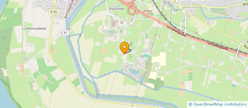 localisation de l'entreprise SAS YANNOU  ARLES