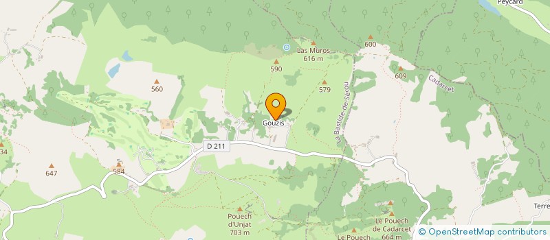 localisation de l'entreprise SAS YOAN MARQUIE à LA BASTIDE-DE-SEROU