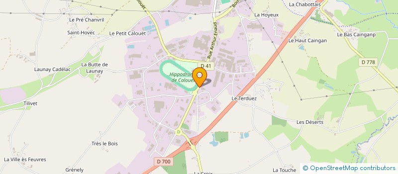 localisation de l'entreprise SAS YOANN GUILLORY à LOUDEAC