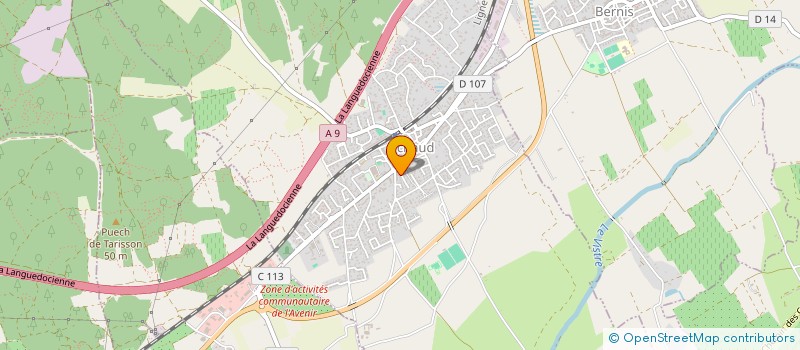 localisation de l'entreprise SAS YODY CONSTRUCTION  UCHAUD