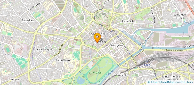 localisation de l'entreprise SAS YPCP  CAEN