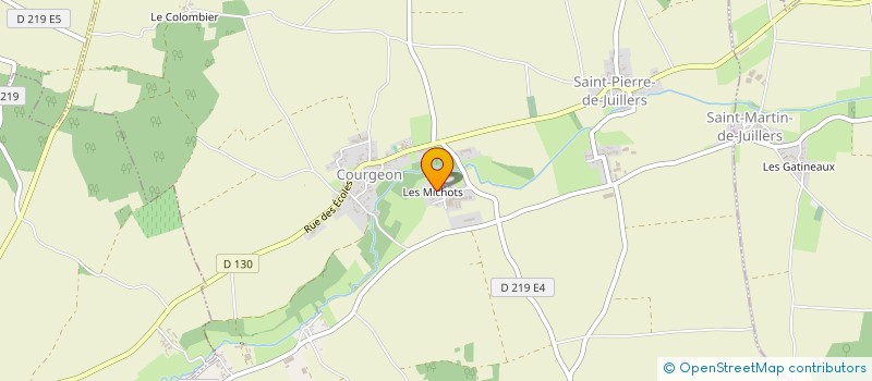 localisation de l'entreprise SAS ZA  ANTEZANT-LA-CHAPELLE