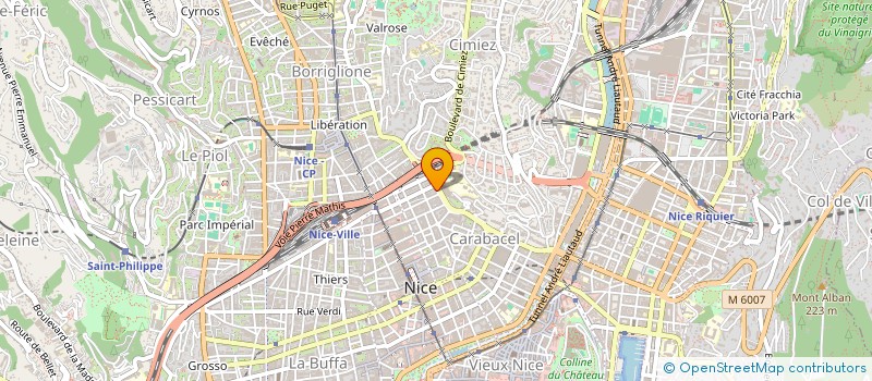 localisation de l'entreprise SAS ZAKRENOV à NICE