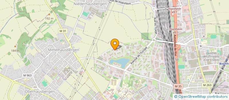 localisation de l'entreprise SAS ZENITUDE SENIORS SAINT PAUL LES DAX  SCHILTIGHEIM