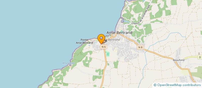 localisation de l'entreprise SAS ZION TRAIN à L ANSE BERTRAND