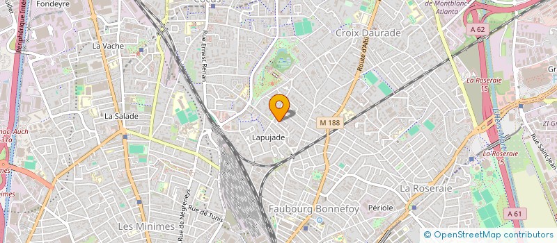 localisation de l'entreprise SAS ZKN  TOULOUSE