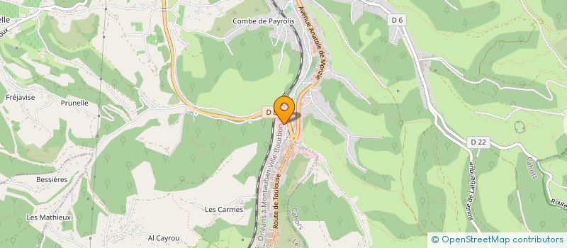 localisation de l'entreprise SAS ZWF  CAHORS