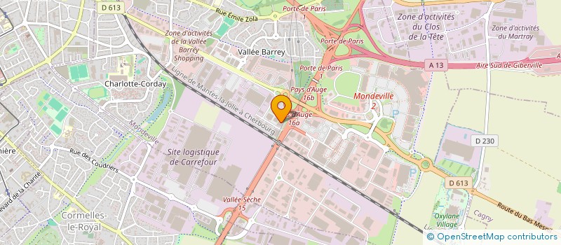 localisation de l'entreprise SASA  IFS