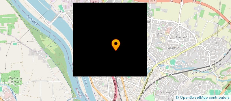 localisation de l'entreprise SASA AUTOMOBILES à BOURG-LES-VALENCE