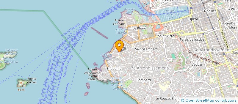 localisation de l'entreprise SASA SUSHI SARL à MARSEILLE