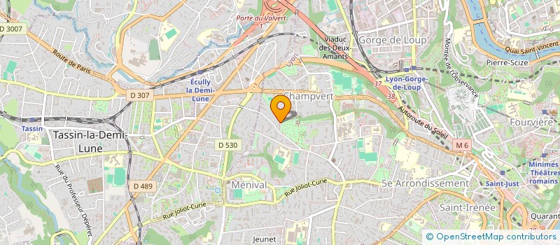 localisation de l'entreprise SASCA  LYON