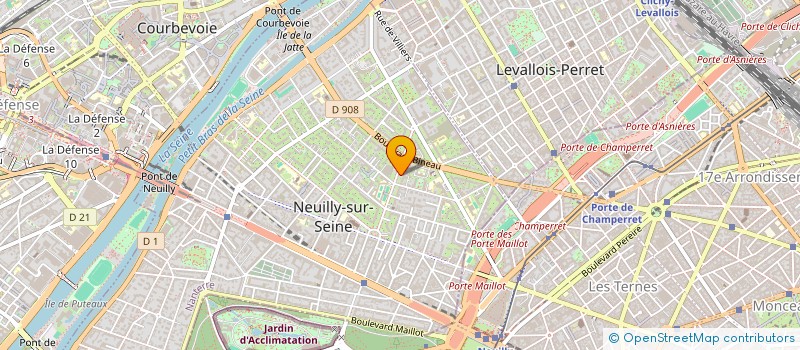 localisation de l'entreprise SASCATH à NEUILLY-SUR-SEINE