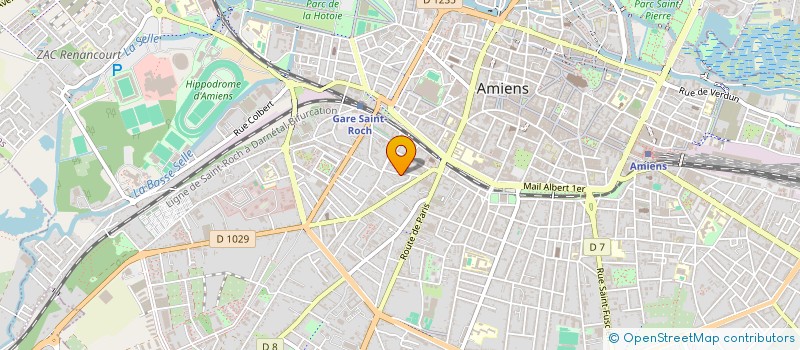 localisation de l'entreprise SASCOL  AMIENS