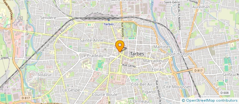 localisation de l'entreprise SASE  TARBES