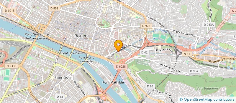 localisation de l'entreprise SASH à ROUEN