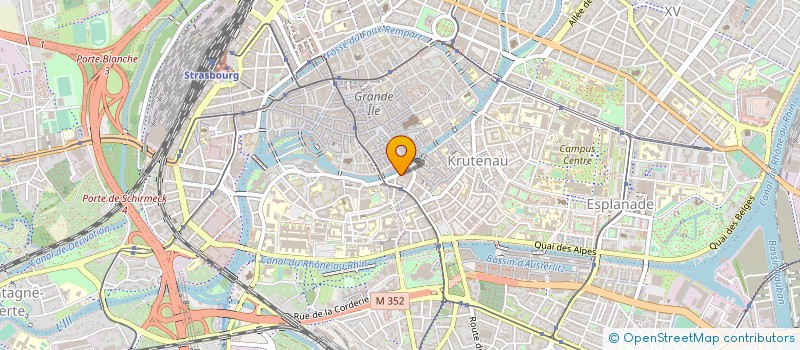 localisation de l'entreprise SASHA à STRASBOURG
