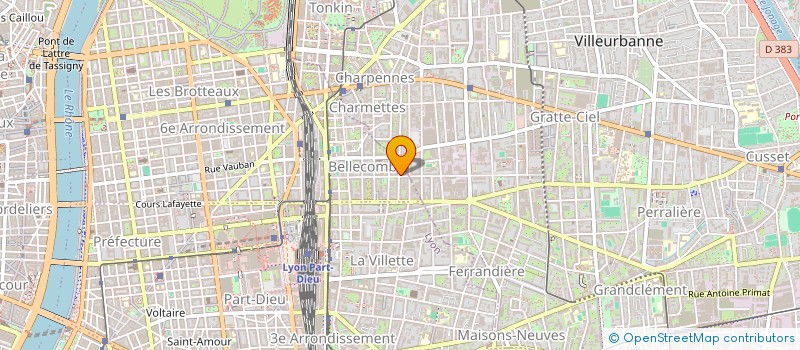 localisation de l'entreprise SASHA à LYON