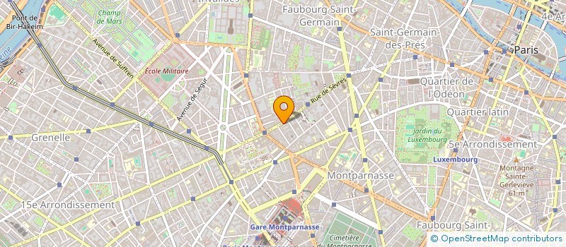 localisation de l'entreprise SASHA  PARIS