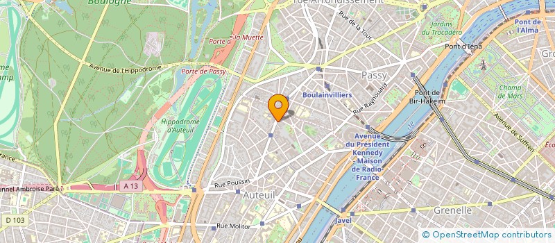 localisation de l'entreprise SASHA  PARIS