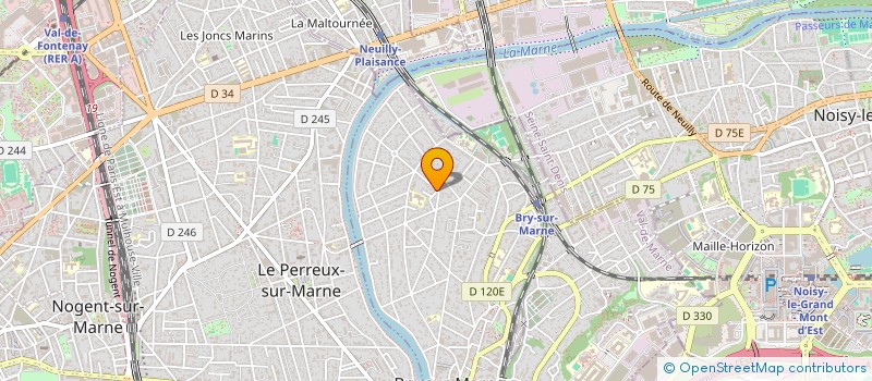localisation de l'entreprise SASHA & AVA  BRY-SUR-MARNE