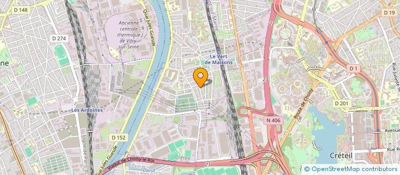 localisation de l'entreprise SASHA INVEST à ALFORTVILLE