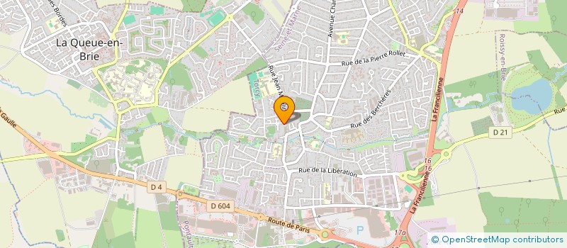 localisation de l'entreprise SASHA & LEA  VILLEPARISIS