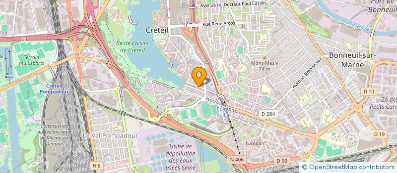 localisation de l'entreprise SASHA PARIS  CRETEIL