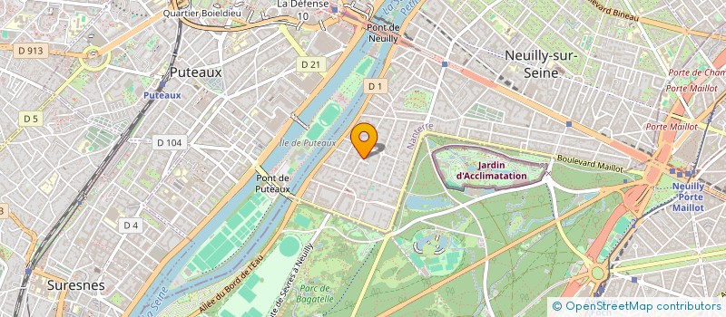 localisation de l'entreprise SASHARE  NEUILLY-SUR-SEINE