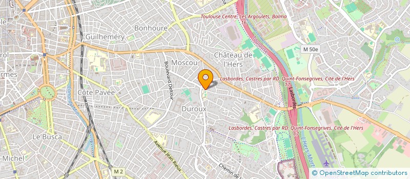 localisation de l'entreprise SASHARLES à TOULOUSE