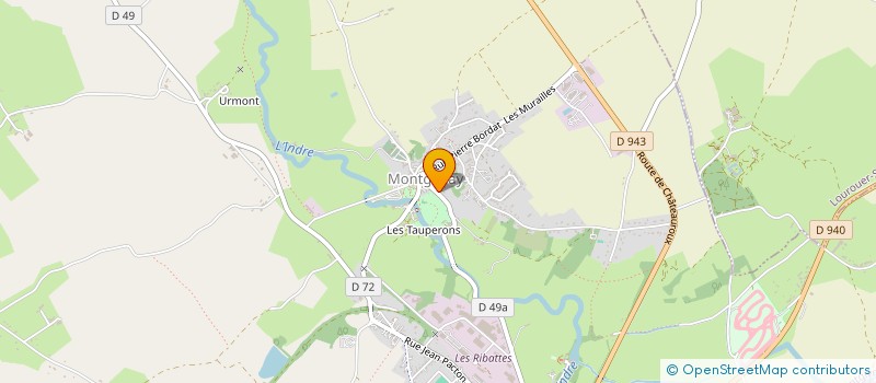 localisation de l'entreprise SASHEE à MONTGIVRAY