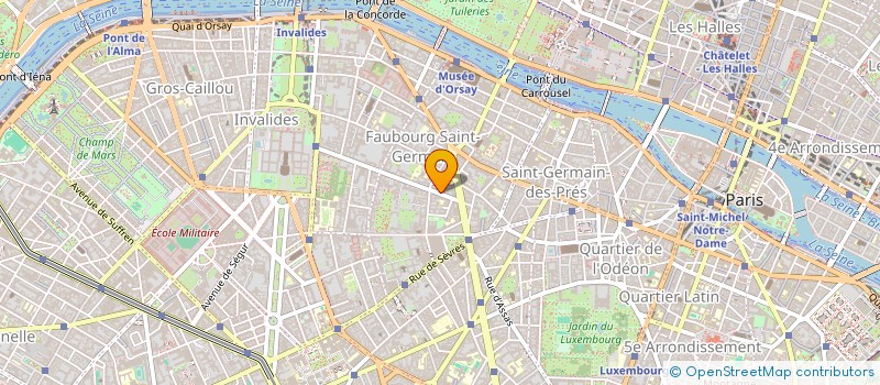 localisation de l'entreprise SASHINE  PARIS
