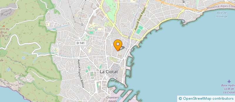 localisation de l'entreprise SASI  LA CIOTAT