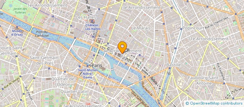 localisation de l'entreprise SASI  PARIS